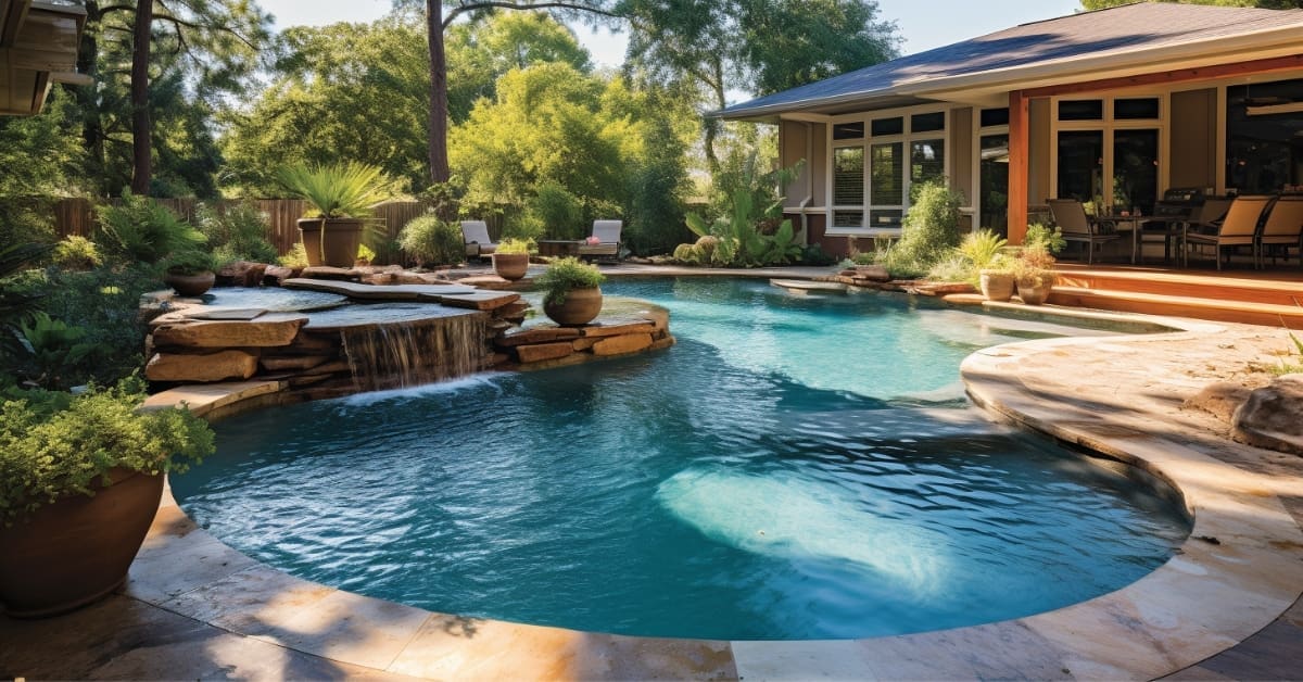 Houston Custom Luxury Pool Builder, waterfall ideas